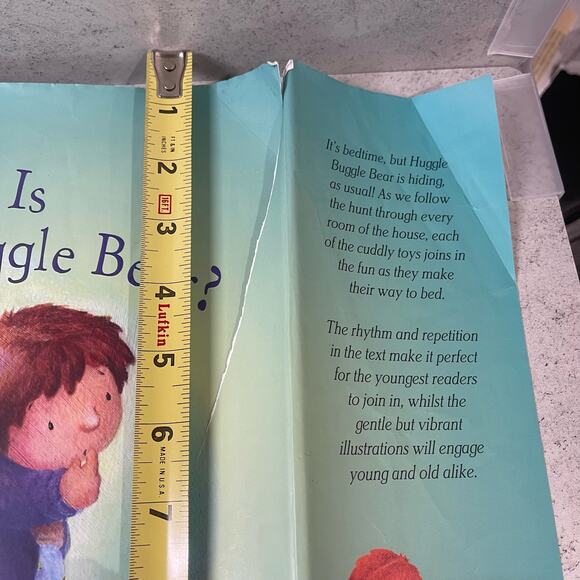 Where, Oh, Where is Huggle Buggle Bear? Picturebook by Katherine Sully - Picture 9 of 9